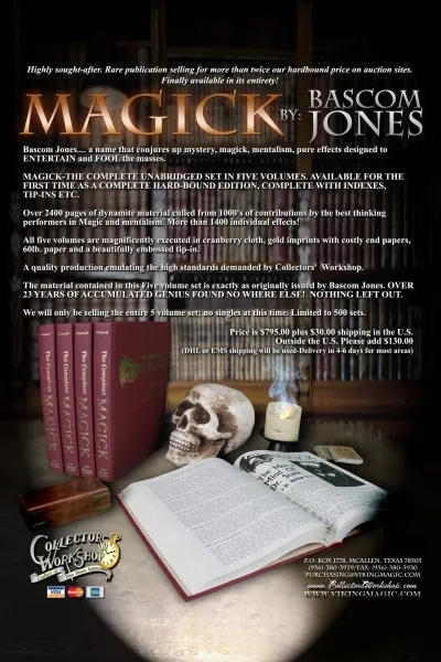Bascom Jones – Magick Volume 1 - Click Image to Close